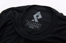 Load image into Gallery viewer, PULLSPORT METHOD TEE - BLACK Wakeboarding Waterski Watersport Apparel