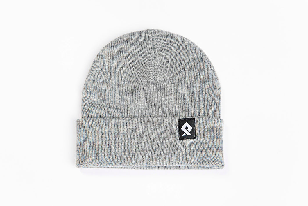 Pullsport Classic Logo Knit Beanie Grey